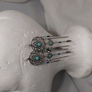 American NATIVE BOHEMIAN STYLE CHANDELIER EARRINGS